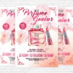 Perfume Genius - Premium Flyer Template + Facebook Cover