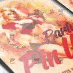 Pin Up Party - Premium Flyer Template + Facebook Cover - Image 3