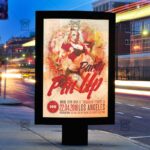 Pin Up Party - Premium Flyer Template + Facebook Cover - Image 2