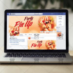 Pin Up Party - Premium Flyer Template + Facebook Cover - Image 4