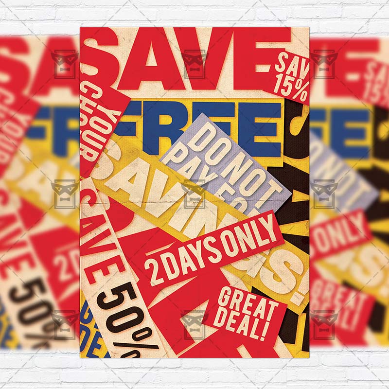 sale-premium-flyer-template-facebook-cover-1.jpg Sale Flyer - Premium Flyer Template - Image 1