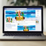 Spring Party - Premium Flyer Template + Facebook Cover - Image 4