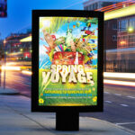 Spring Travel - Premium Flyer Template + Facebook Cover - Image 2