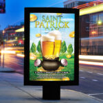 St. Patricks Day - Premium Flyer Template + Facebook Cover - Image 2