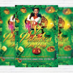 St. Patrick's Day Party - Premium Flyer Template + Facebook Cover