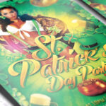 St. Patrick's Day Party - Premium Flyer Template + Facebook Cover - Image 3