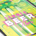 Summer Beer Vibes - Premium Flyer Template + Facebook Cover - Image 3