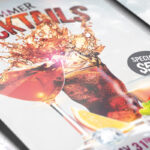 Summer Cocktails - Premium Flyer Template + Facebook Cover - Image 3