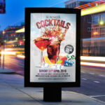 Summer Cocktails - Premium Flyer Template + Facebook Cover - Image 2