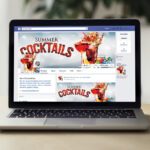 Summer Cocktails - Premium Flyer Template + Facebook Cover - Image 4