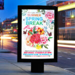 Summer Spring Break Party - Premium Flyer Template + Facebook Cover - Image 2