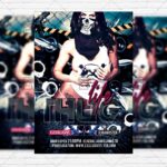 Thug Life - Premium Flyer Template + Facebook Cover