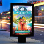 Travel Weekend - Premium Flyer Template + Facebook Cover - Image 2