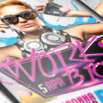 Work Birch Night - Premium Flyer Template + Facebook Cover - Image 3