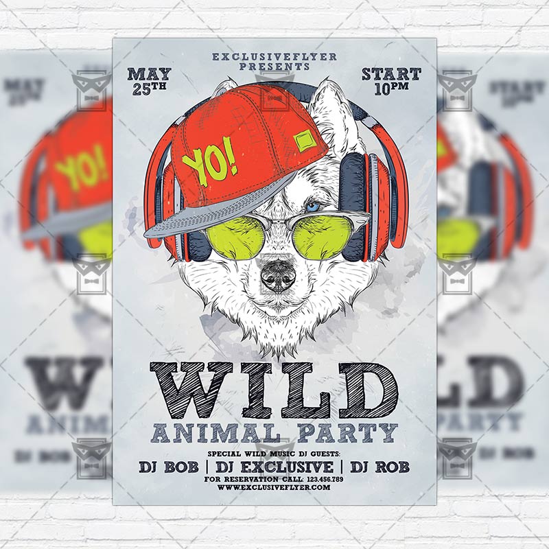 animal_wild_party-premium-flyer-template-instagram_size-1