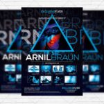 Dj Event - Premium Flyer Template + Facebook Cover-1