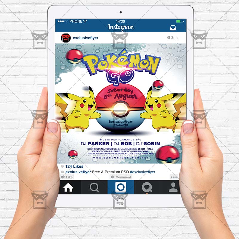 pokemon_go_night-premium-flyer-template-instagram_size-4