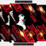 Download Red and Black Party PSD Flyer Template Now