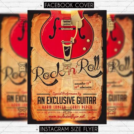 rock'n'roll-premium-flyer-template-1