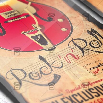 rock'n'roll-premium-flyer-template-2