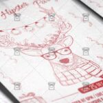 hipster_christmas_party-premium-flyer-template-2