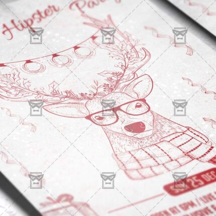 hipster_christmas_party-premium-flyer-template-2