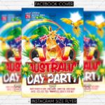 Download Australia Independence Day Party PSD Flyer Template Now