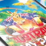 Download Australia Independence Day Party PSD Flyer Template Now
