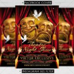 Download Theater Night PSD Flyer Template Now
