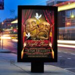 Download Theater Night PSD Flyer Template Now