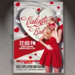 Valentines Ball - Premium Flyer PSD Template
