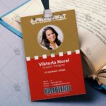 Office - Free ID Card PSD Template