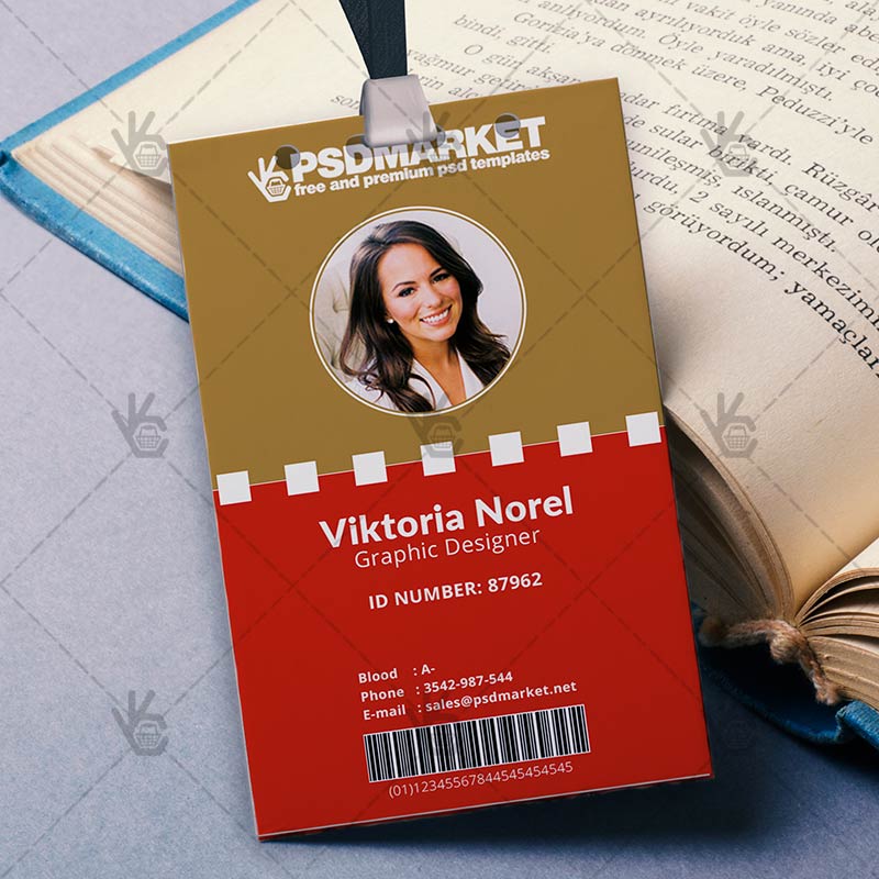 111-14.jpg Office - Free ID Card PSD Template - Image 1
