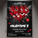 Valentines - Premium Flyer PSD Template
