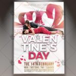 Valentines Day - Premium Flyer PSD Template