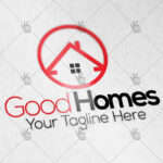 Real Estate - Free Logo PSD Template