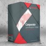 Corporate - Free Presentation Folder PSD Template