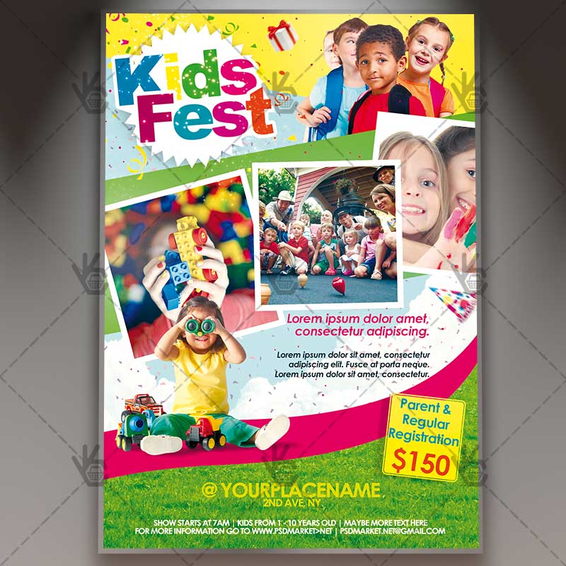 111-2-2.jpg Kids Fest - Premium Flyer PSD Template - Image 1