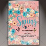 Spring Event - Premium Flyer PSD Template