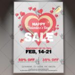Valentines Day Sale - Premium Flyer PSD Template