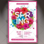Spring Party - Premium Flyer PSD Template