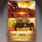 Spring Weekend - Premium Flyer PSD Template