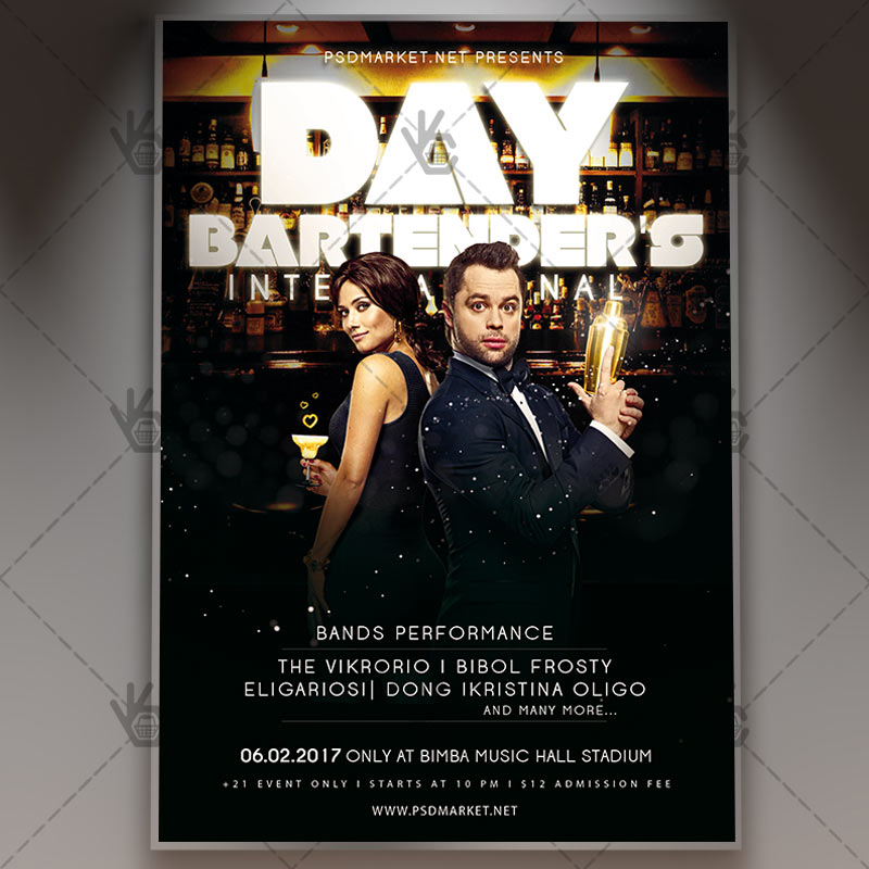 111-27.jpg Bartenders Night - Premium Flyer PSD Template - Image 1