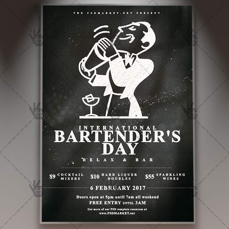 111-28.jpg Bartenders Party - Premium Flyer PSD Template - Image 1