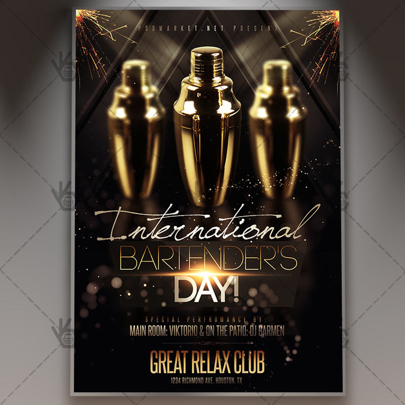 111-29.jpg Bartenders Day - Premium Flyer PSD Template - Image 1