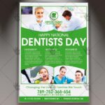 Dentists Day - Premium Flyer PSD Template