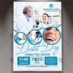 Dentist Day - Premium Flyer PSD Template