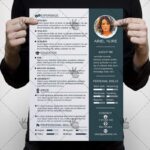 Simple Clean Resume - Free PSD Template