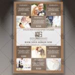 Wedding Photography - Premium Flyer PSD Template