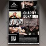 Charity Donation - Premium Flyer PSD Template